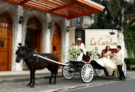 La Castellana caters to only 1 event per day and can accomodate max 300 guests.